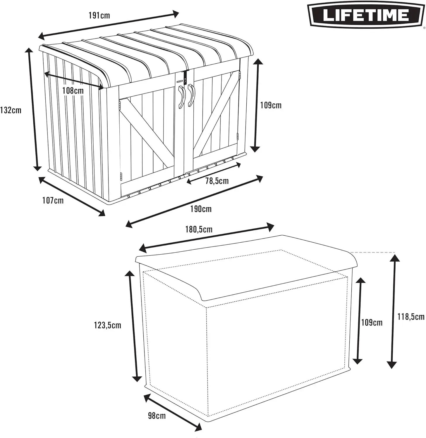 60170 horizontale Aufbewahrung sbox