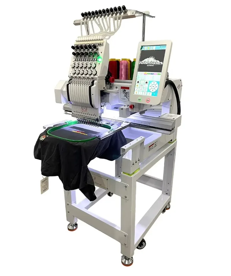 

Automatic Commercial Embroidery Machine Industrial Equipment for Fashion Apparel and Logo Production