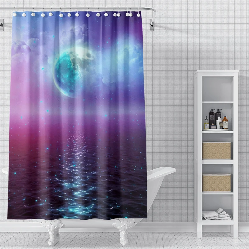 home shower curtains for bathroom waterproof fabric Natural Animal Style bathroom Curtains modern shower curtain 180x200 240x200 image 3