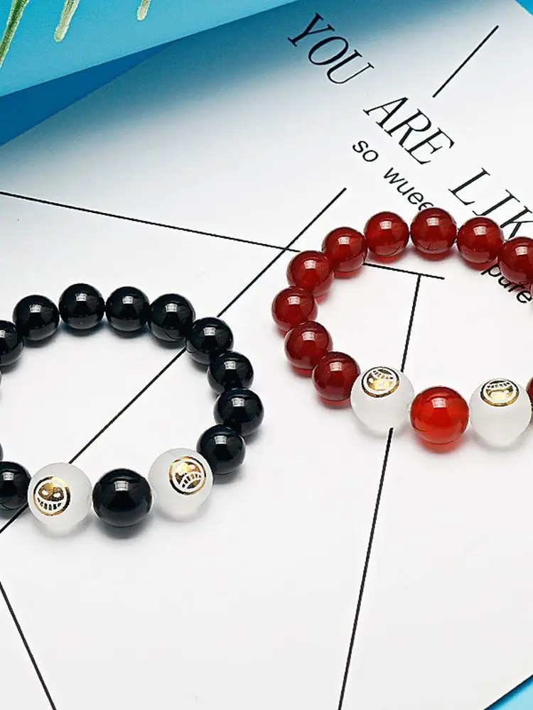 Anime une pièce Bracelets barbe blanche Pirates Edward Newgate Portgas D Ace Marco Bracelet Cosplay accessoires figurines jouets cadeaux