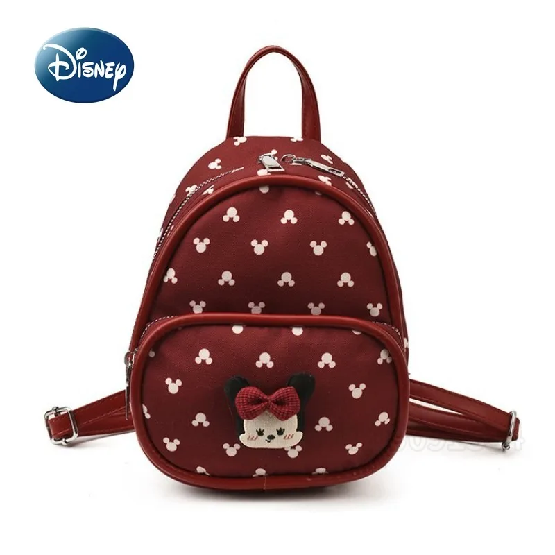 

Disney Mickey New Mini Backpack Cartoon Cute Mini Women's Backpack Fashionable Lightweight Casual Women's Backpack High Quality