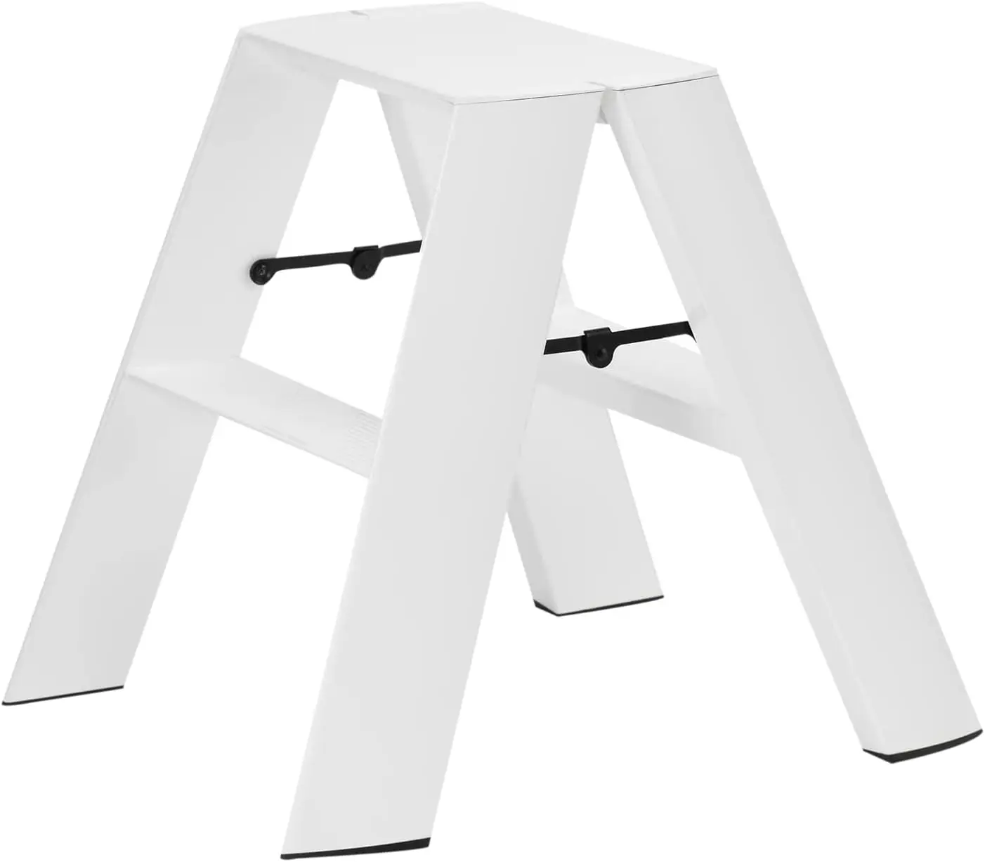 

Ladders, Lucano Step Stool, Wide Step Type, 2 Step, Ansi Certified, White