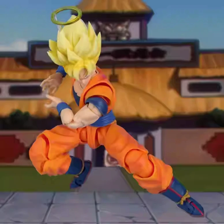 Figura de acción Demoniacal Fit Dragon Ball Goku 3,0 Body Martialist Forever Dbz Warrior de la otra costa modelo juguetes regalos