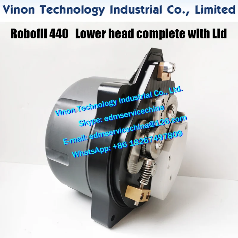 Robofil 440, komplettes Unterkopf-Set für CharmillevFI 440, 440CC, 440CCS, 440SLP Maschinen. Charmille 135018483 135.018.483 EDM-Teile – Detail 11