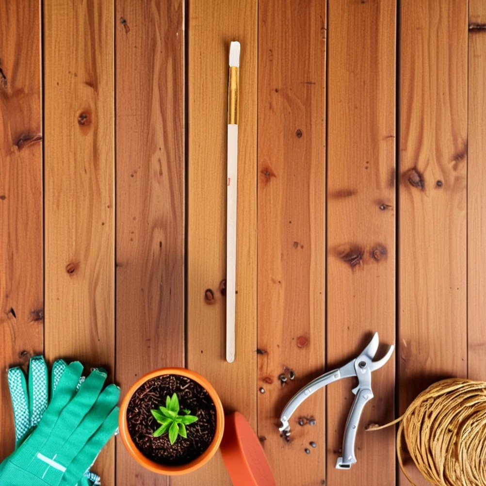 

10 Pcs Hydroponic Growing Pen Flower Tools Fruit Tree Pollination Vegetable Cleaning Brush Pollinator Wool Tip Garden Supplies