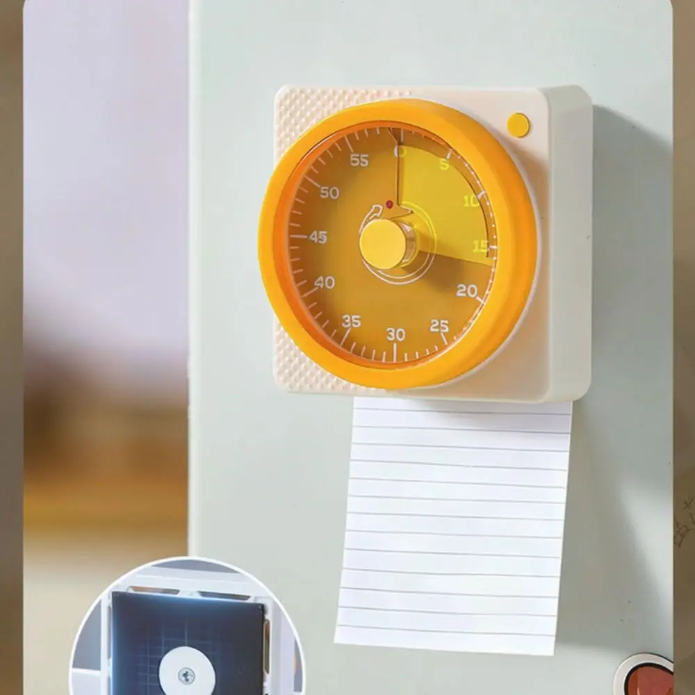 Professional Magnetic Kitchen Timer For Refrigerator Plastic Cooking Baking Countdown Clock Study Time Management Tool