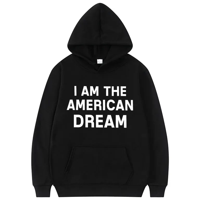 I Am The American Dream Britney Spears Same Style Graphic Print Hoodie Men Women Casual Oversized Sweatshirt Male Fleece Hoodies