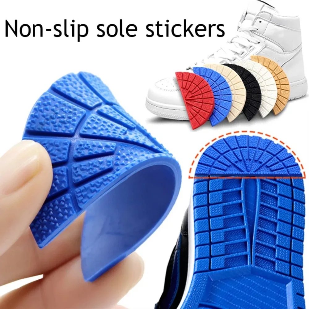

1 Pairs Wear-resistant Outsole Sole Protectors For Shoes Sneakers Outsole Rubber Soles Stickers Anti-Slip Self Adhesive Stickers