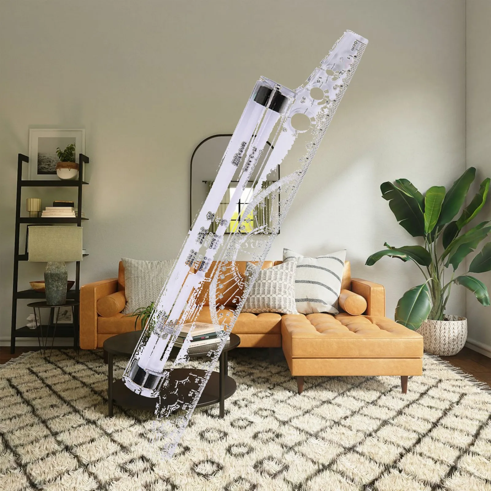 Measuring Rolling Ruler Practical Angle Ruler for Drafting Measuring Artists
