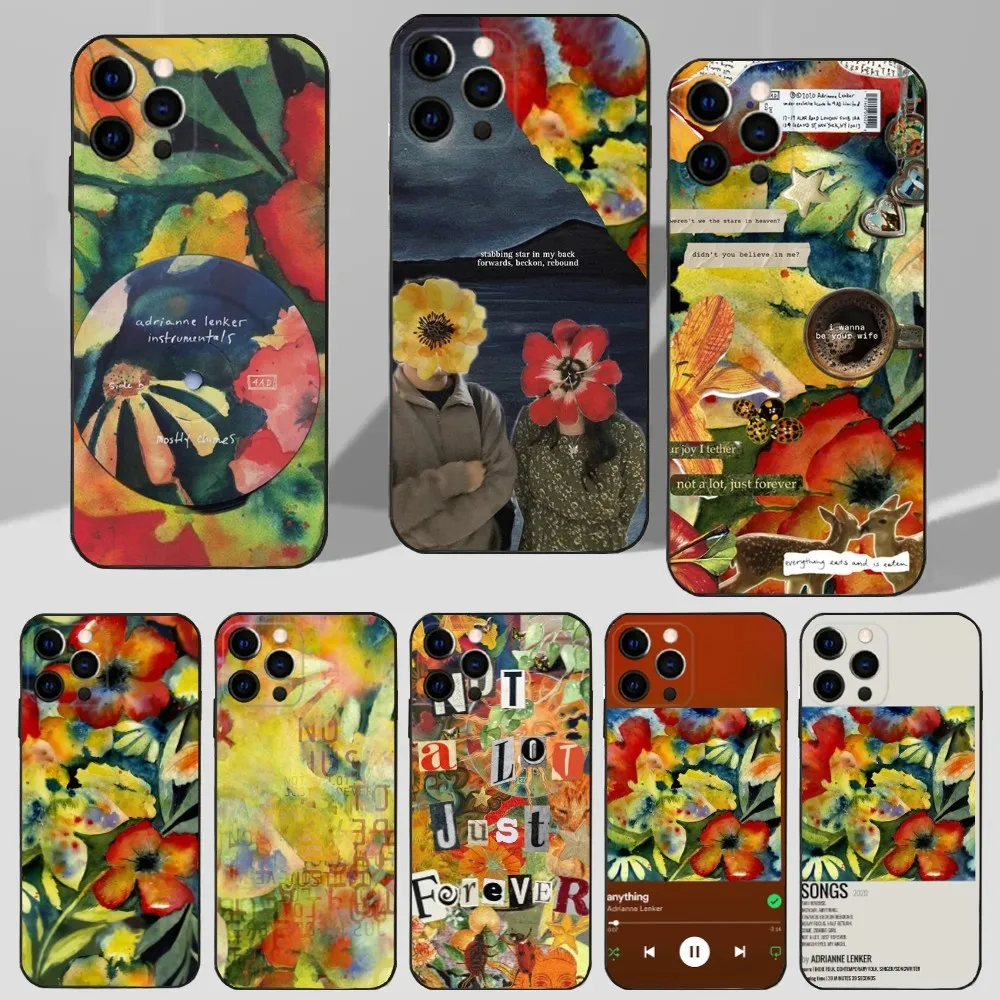 

Art Adriannes S-Songs Album Phone Case For iPhone 16,15,14,13,12,11 Plus,Pro Max,XS,X,XR,SE,Mini,8,7 Soft Silicone Black Cover