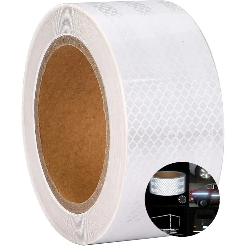 

1pcs Reflective Tape 10M*5cm Reflector Tape Safety Mark Reflective Strip Stickers for Car Truck Motorcycle Boat Bike Trailer