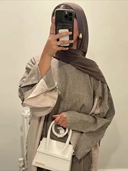 Elegant Eid Muslim Dress for Women Ramadan Jalabiya Party Dresses Abaya Long Robe Morocco Dubai Kaftan Islam Vestidos Largos