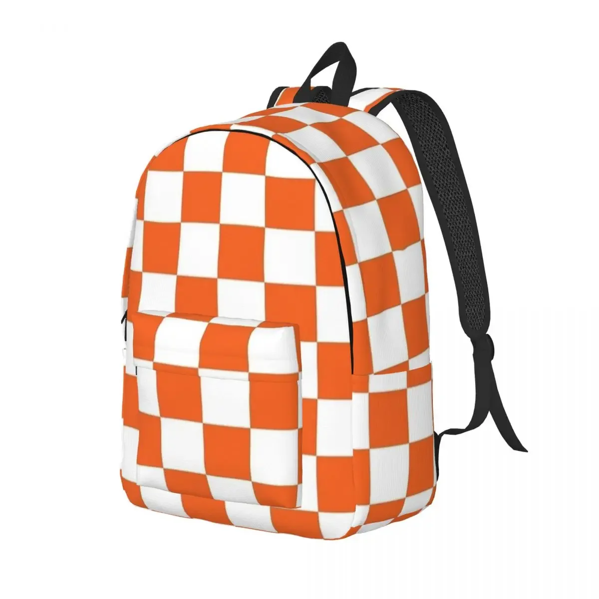 Tennessee Checkerboard Fashion Backpack Sports High School Business Checkered Daypack for Men Women College Canvas Bags