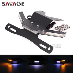 Tail Tidy Fender Eliminators For KAWASAKI NINJA 250 300 Z300 Z250 2013-2018 17 Motorcycle License Plate Holder LED Turn Signal Z