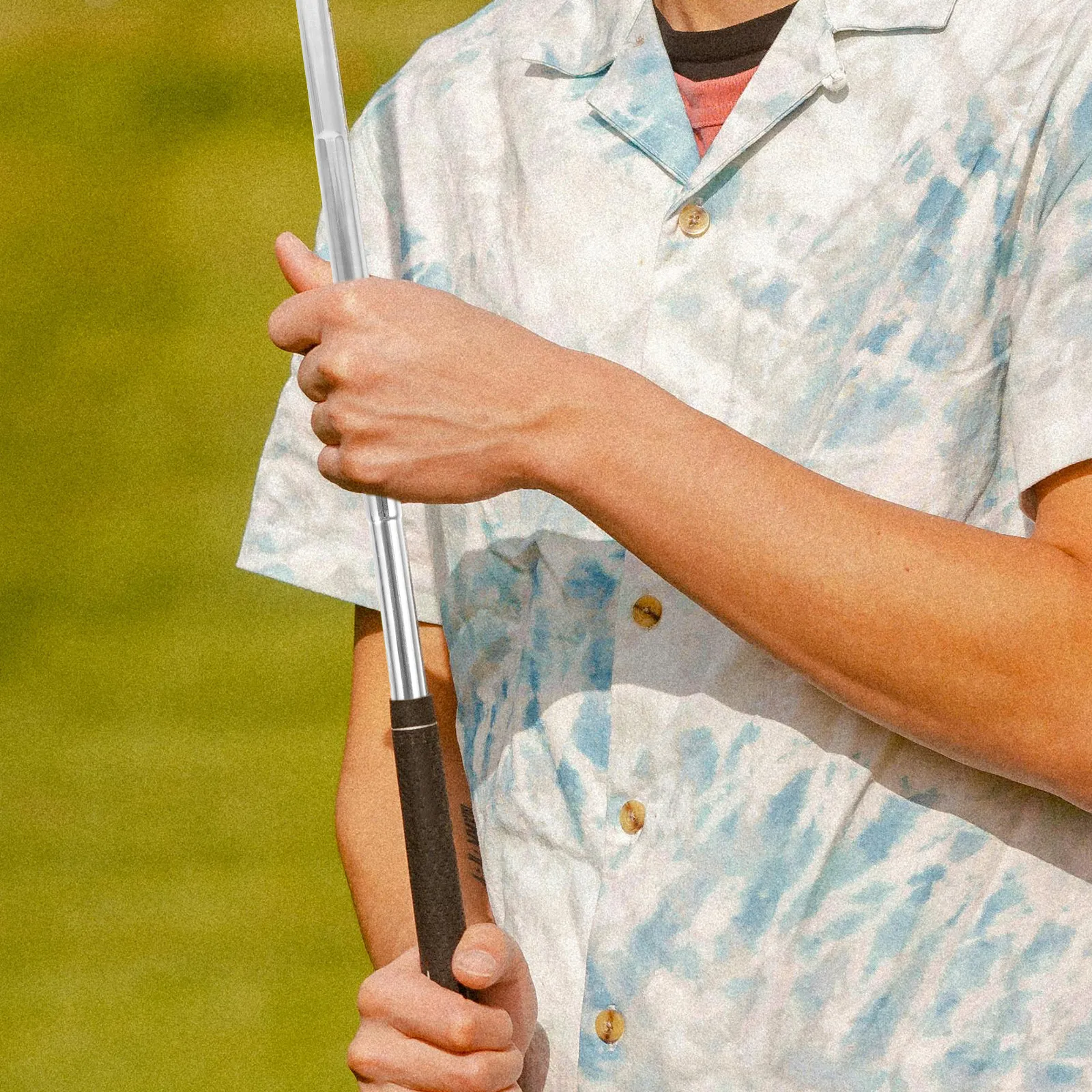 

Golf Shaft Extender Metal Club Extension Rod Improved Durability and Impact Absorption Stable Structure Easy to Install Golfing