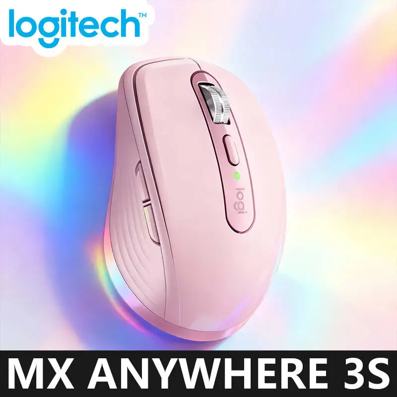 Logitech Master Series MX Anywhere 3S Bluetooth sem fio silencioso mouse som suave escritório tablet feminino