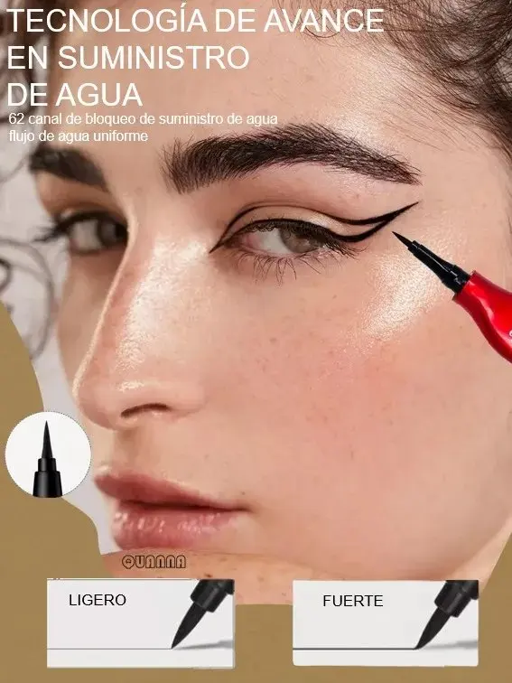 Eyeliners Indelible Feather 24 Hours Great Coverage and Fixation Defines Your Eyes Long Lasting Waterproof