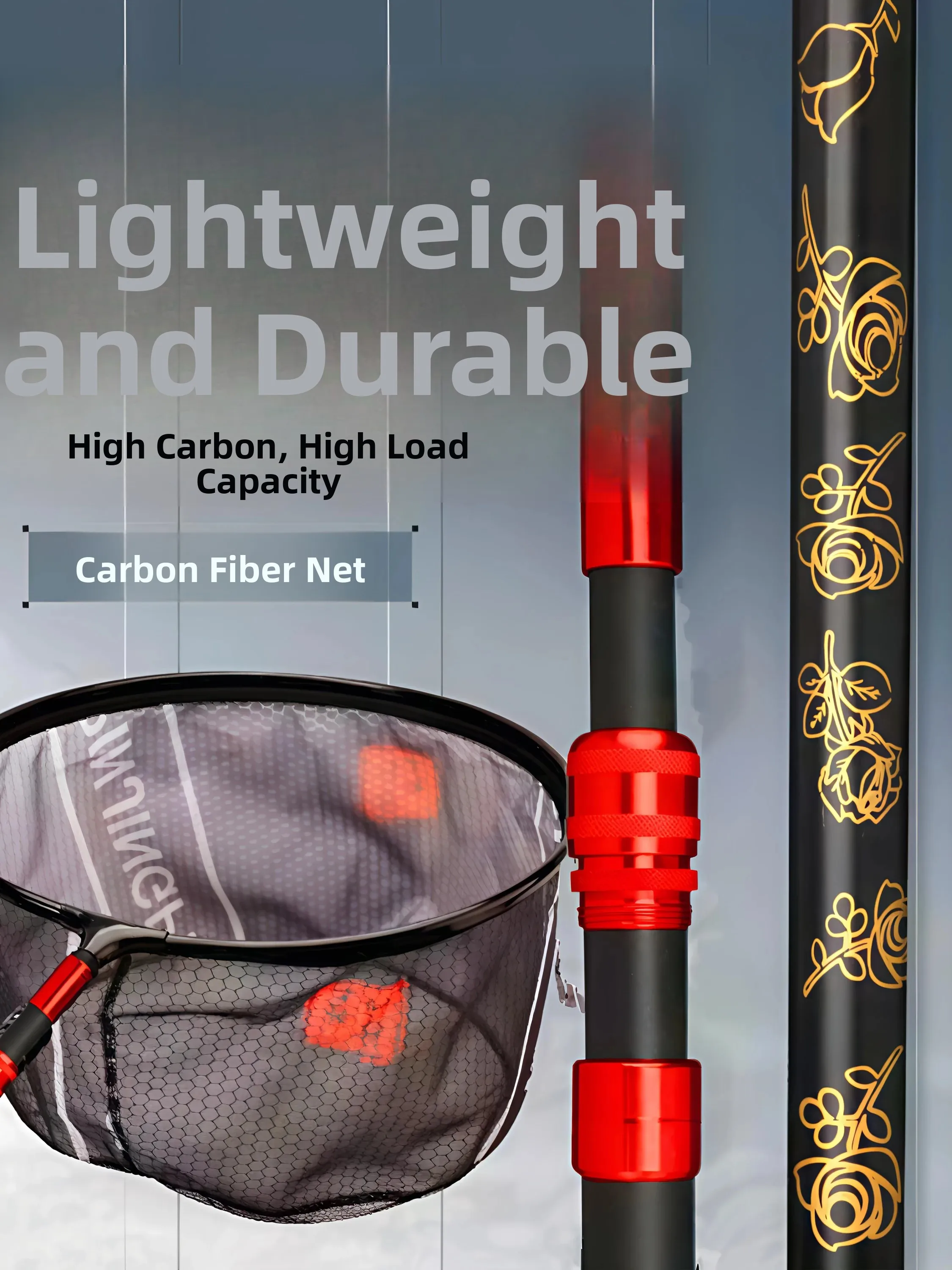 canne-a-peche-en-carbone-noir-or-retractable-avec-panier-de-recuperation-de-fruits-de-mer-en-alliage-pour-camping-et-voyage-en-exterieur