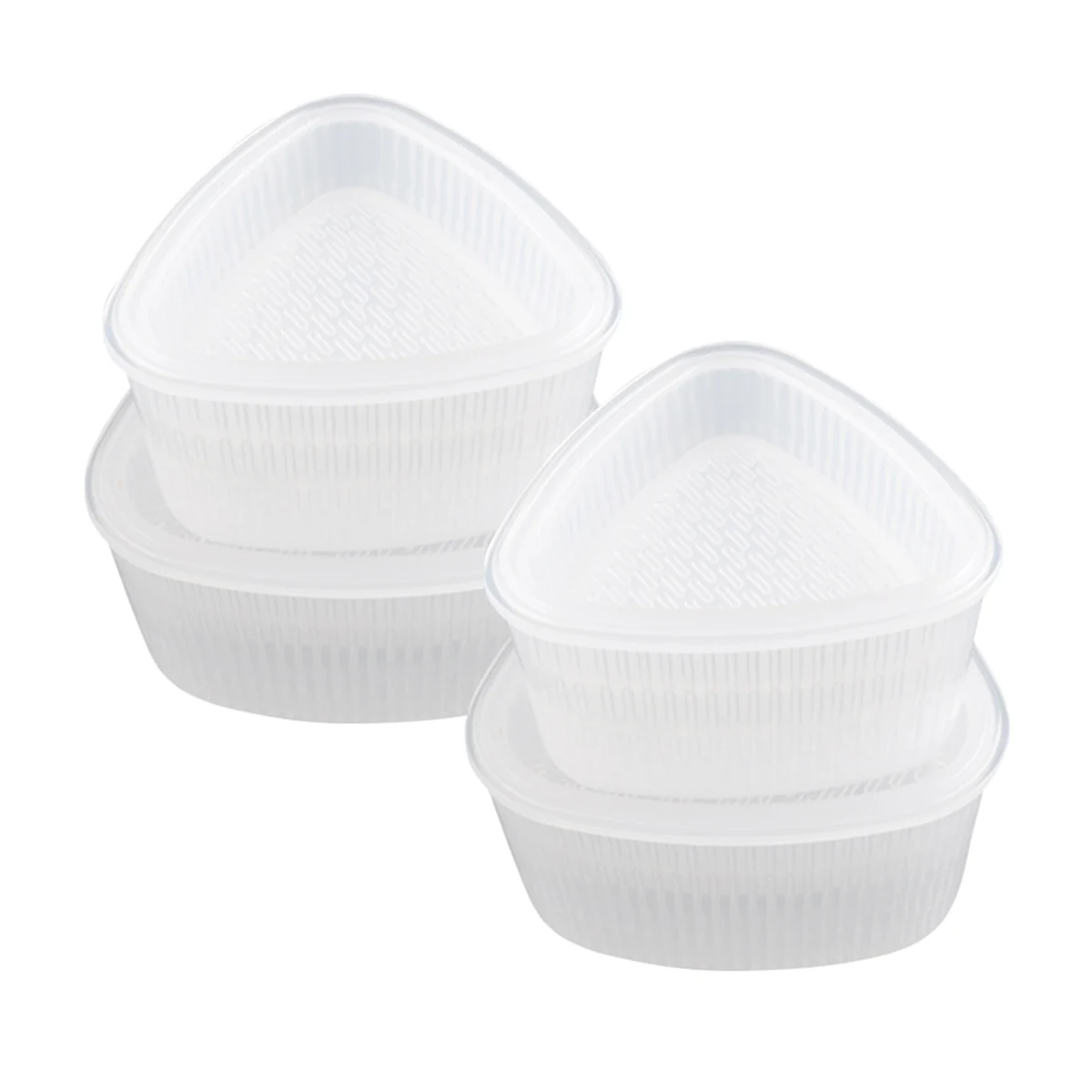

6 Pcs Sushi Mold Set Making Tool Non Stick Rice Ball Mould Maker Child Triangle
