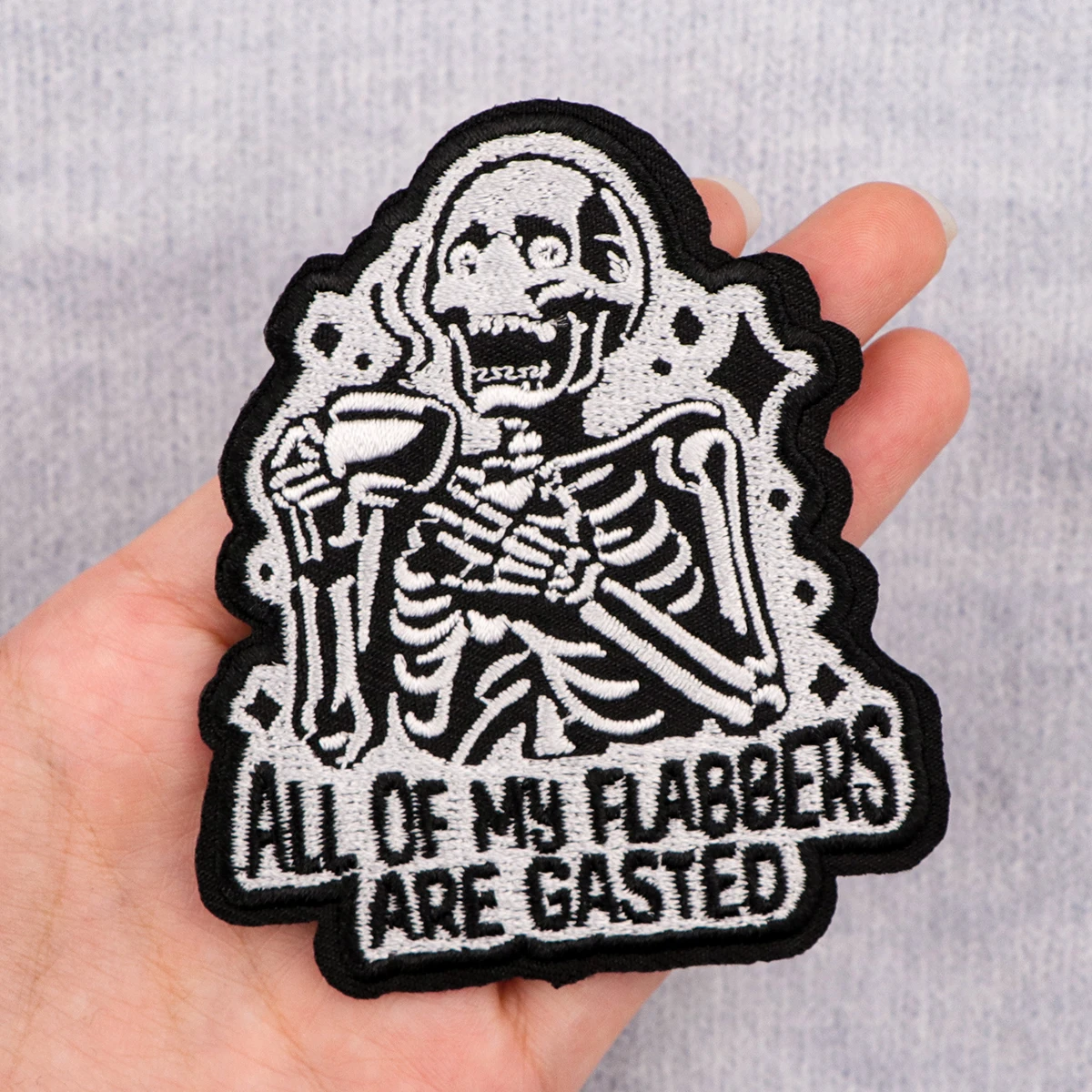 Funny Cartoon Embroidered Patches for Clothing Jackets Animals Dinosaur Dog Patch DIY Iron on Patch Applique Accessories Sticker