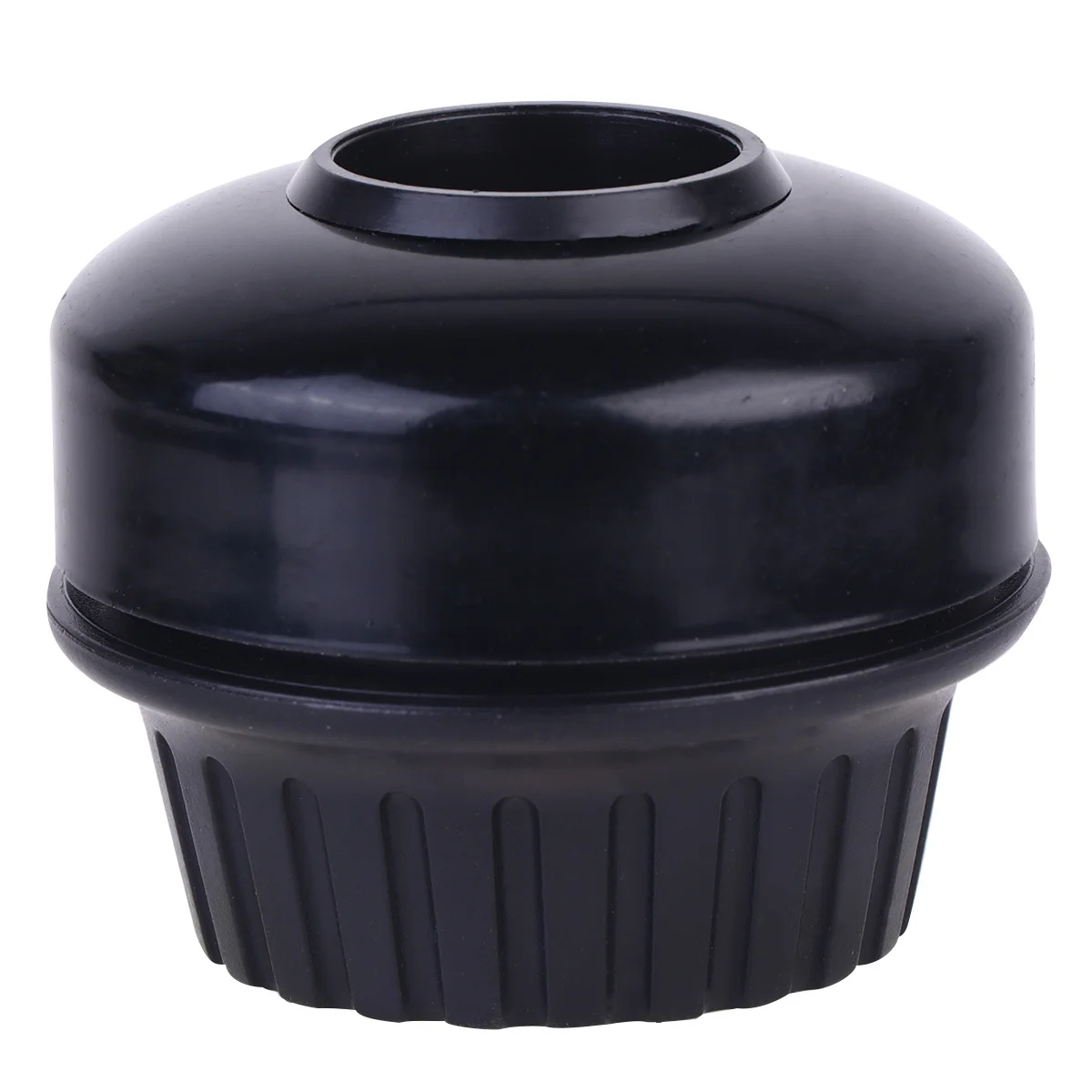 Loud Rotate Bike Bell Invisible Design Practical Creative 22.2mm Handlebar Black Compatible with Folding Mountain Bikes