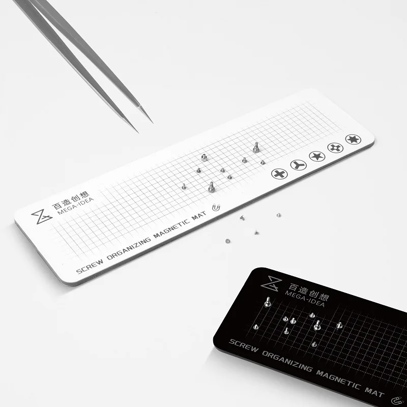 QIANLI MEGA-IDEA MobilePhone High-precision Repair Parts Storage Pad Double-sided Screws To Organize The Magnetic Mat