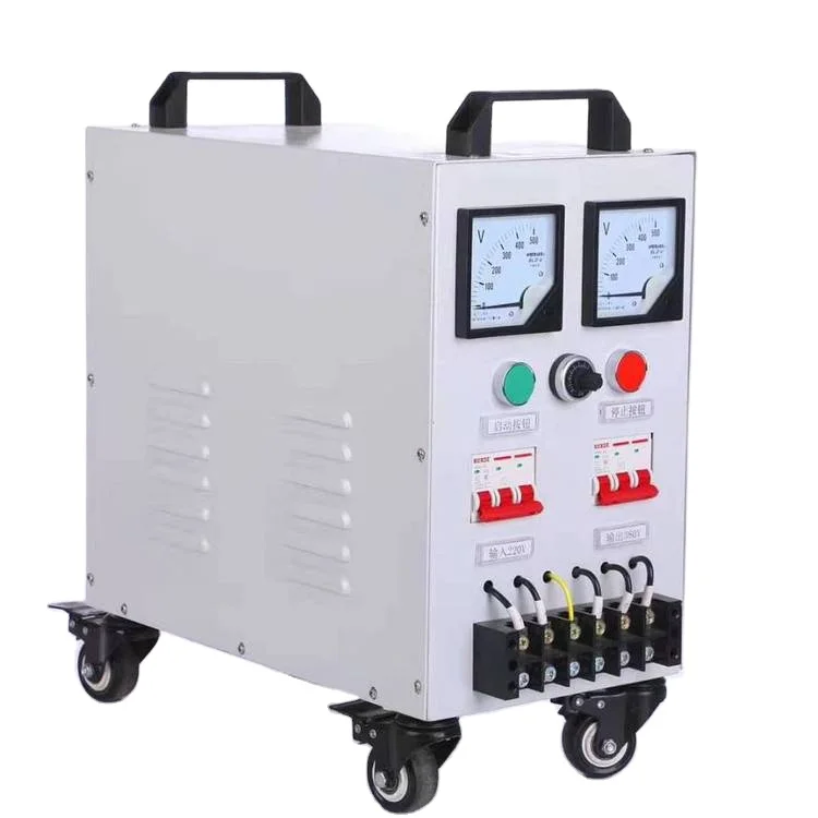 

Single-Phase to 3-Phase Converter 110V to 220V/380V Step-Up Transformer 100W Converter