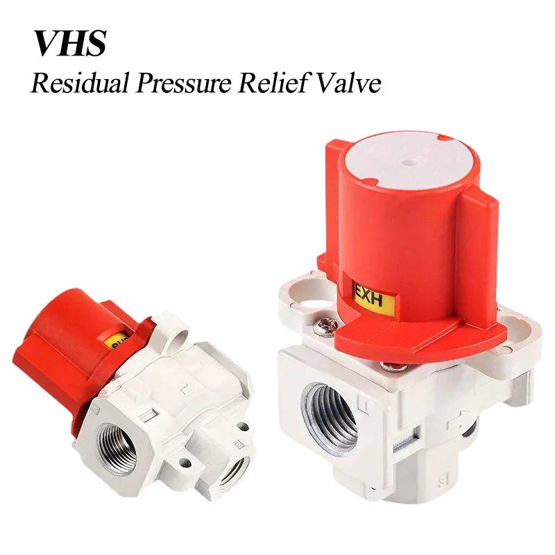 HLH VHS20-01A Pneumatic Residual Pressure Relief Valves VHS20-02A 3-Way Valves VHS30-03A VHS40-04A Manual VHS40-03A Y200T-A Y400