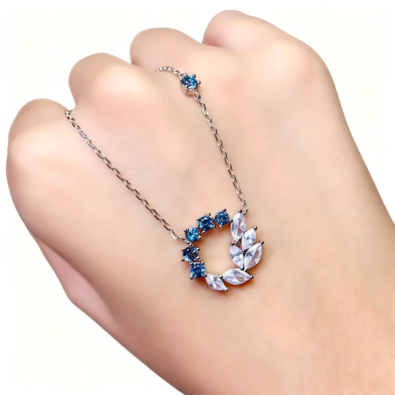 Factory Wholesale 100% Real Natural Round Brilliant Cut London Blue Topaz Gemstone Loose Gems Diy Material for Jewelry