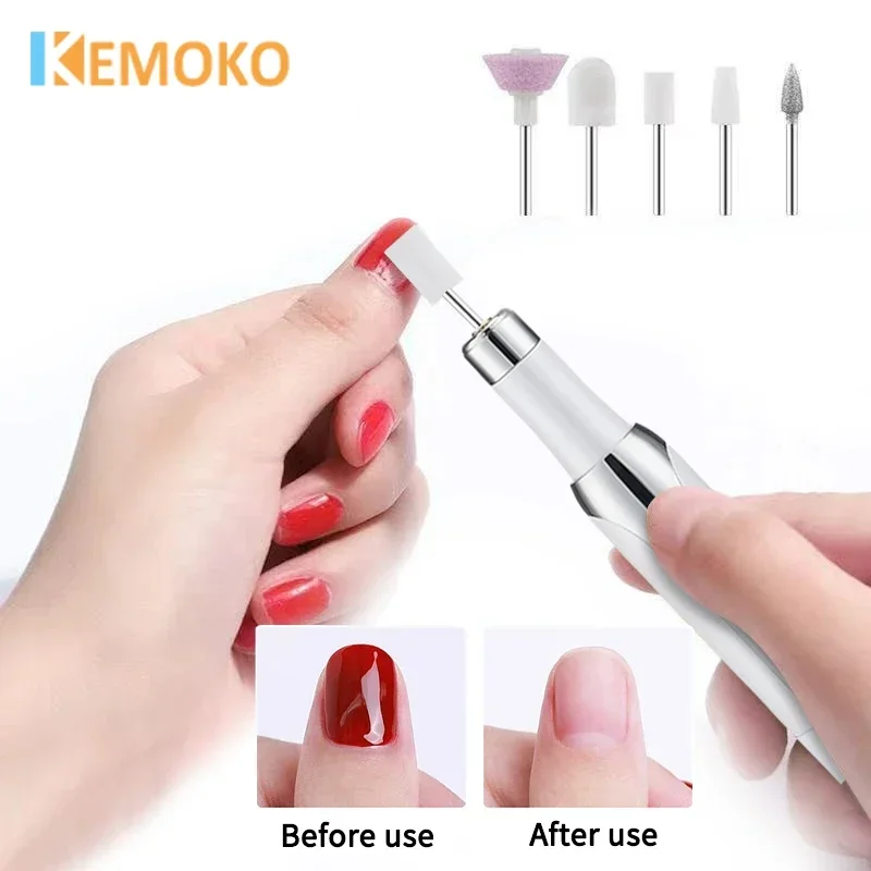 

Electric Nail Drill Machine Set Polish Manicure Professional Nail Polishing Tool Pedicure Grinding Equipment Mill for Gel Nail