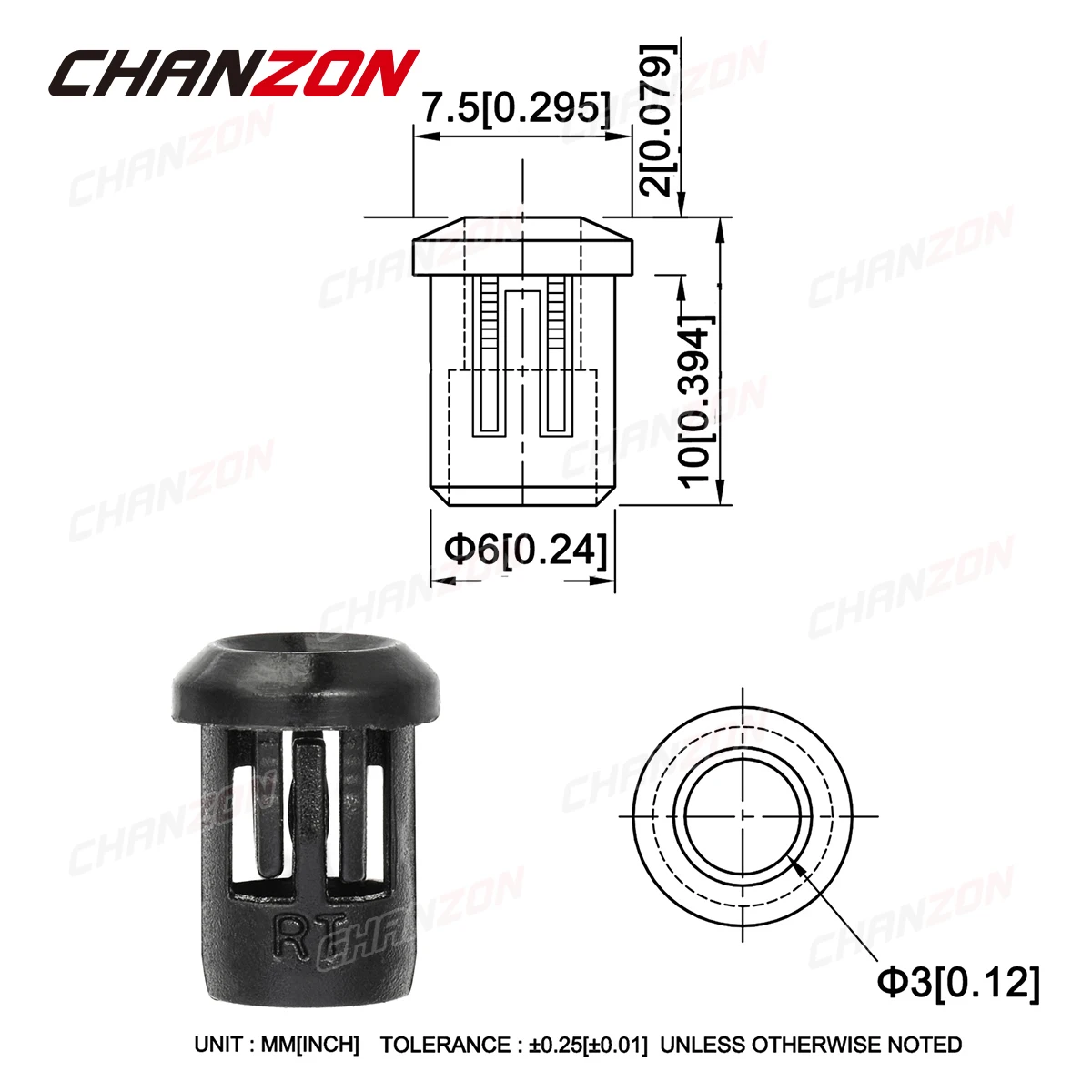 20pcs / 50pcs LED Holder Socket 3mm ,5mm, 8mm, 10mm, DIY RC Car Clip Bezel Round Light Emitting Diode Lamp Base Cover