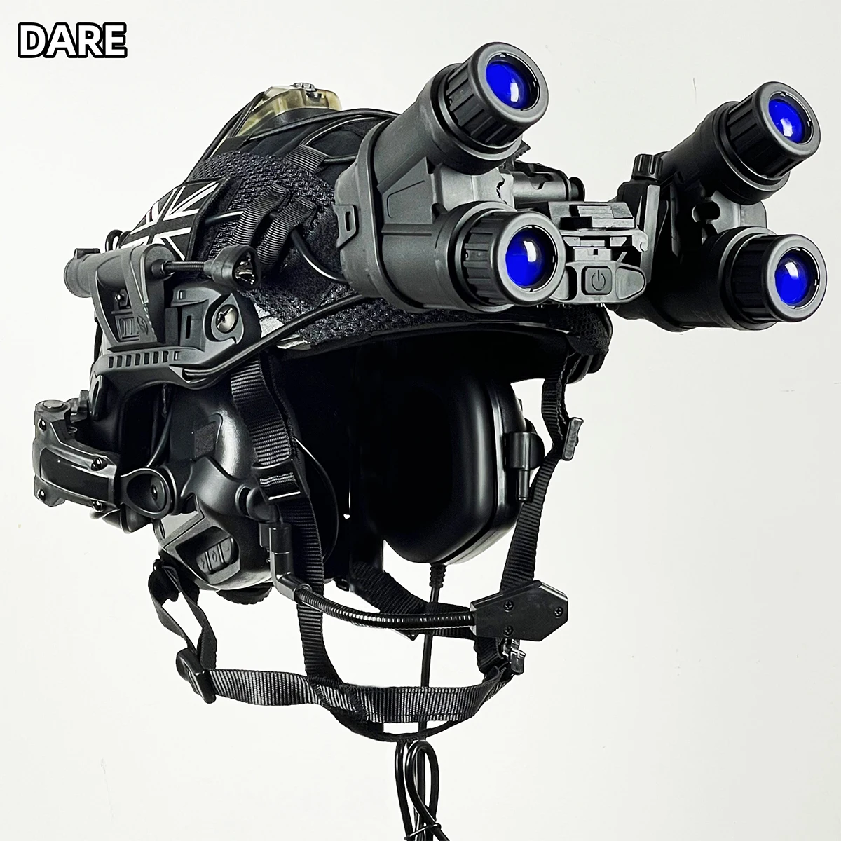 QX COD Tactical Helmet Set with Full Vest Cosplay Airsoft Shooting Equipment Paintball CS Body Armor Protection Gear