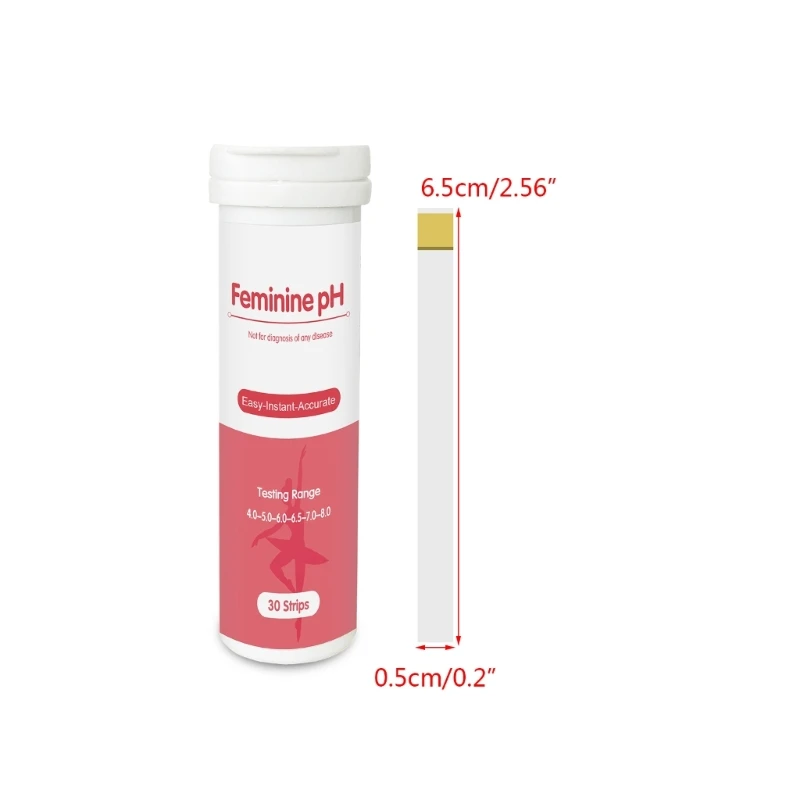 Vaginale Gesundheitsteststreifen für Lady Daily-Care Feminine-Hygienen PH-Teststreifen