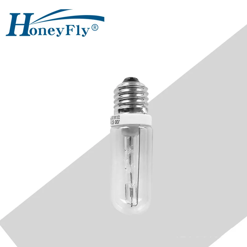 

HoneyFly 2pcs JDD Photography Flash Bulb 100W/150W/250W E27 Clear Warm White Halogen Quartz Tube Photographic light Studio Lamps