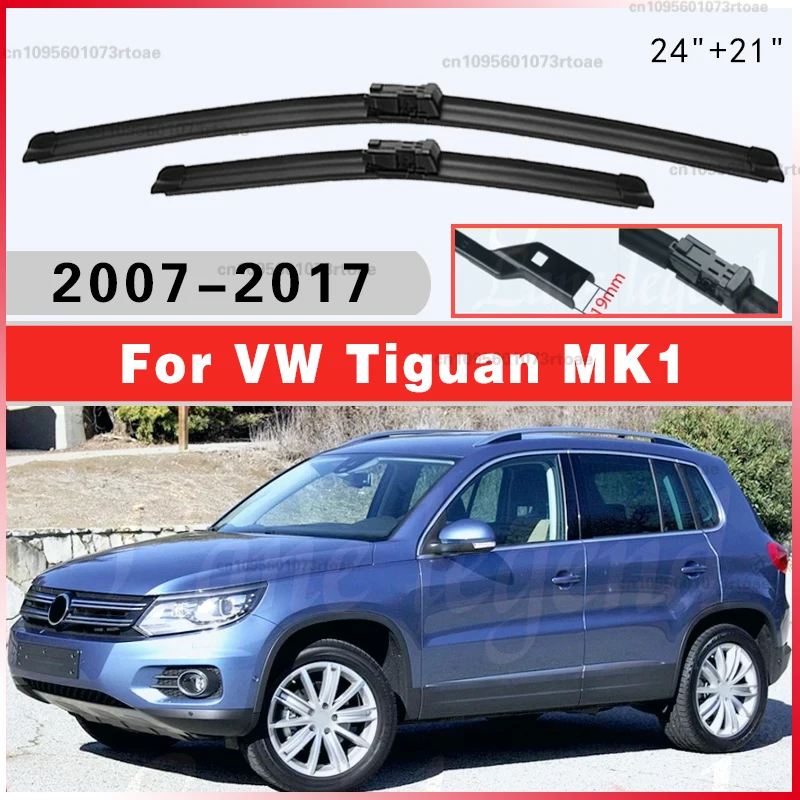 

Комплект щеток стеклоочистителя для лобового стекла 24"21" для Volkswagen VW Tiguan MK1 2007-2017 (2008, 2009, 2010)