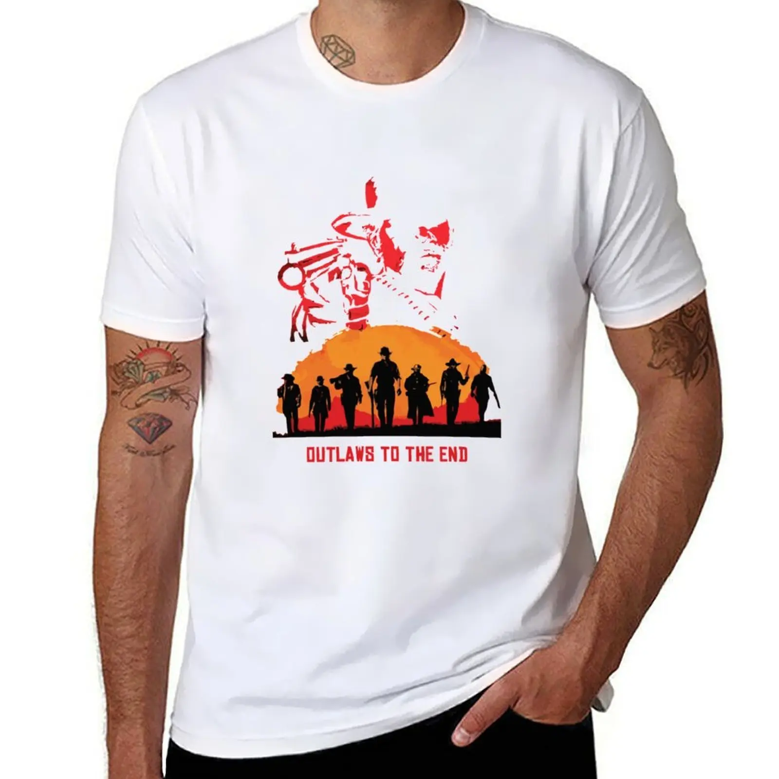 

Read Dead Redemption 2 Rdr - T-Shirt anime tshirt man t shirt summer T-Shirt