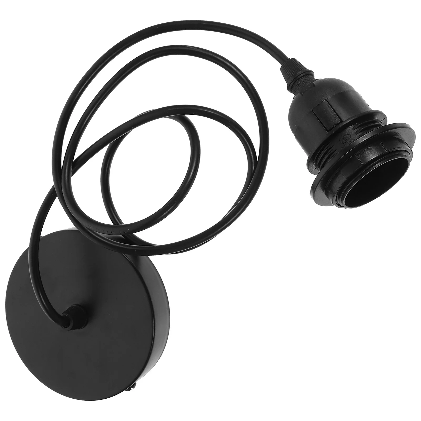 

Retro Pendant Light Socket E27 Lamp Holder for Ceiling Fixture Hanging Lamp Cord Vintage Style Bulb Base Decorative Lighting