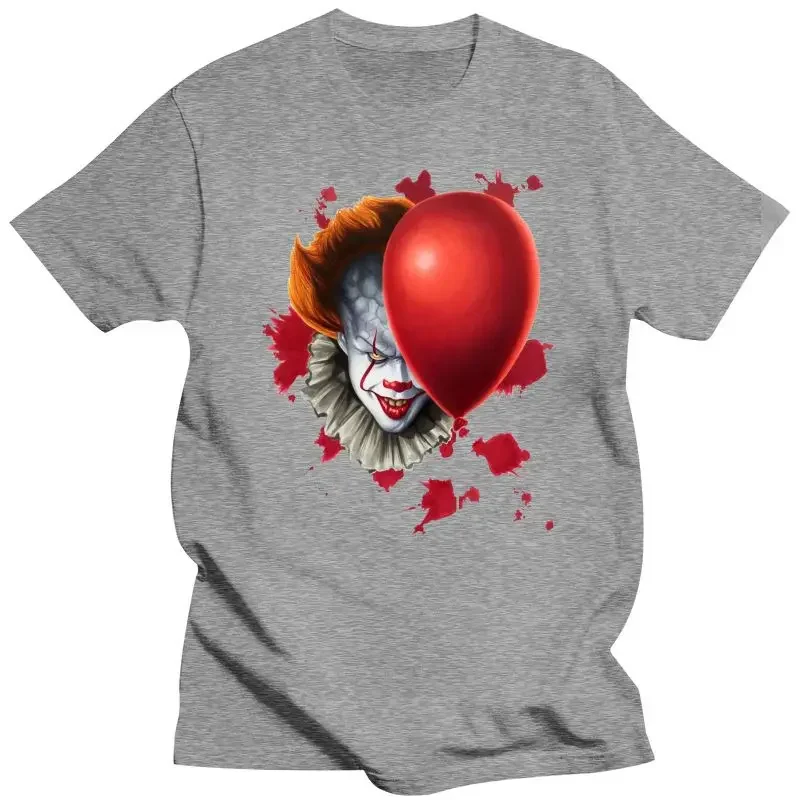 Mens Clothing  Authentic Horror Clown Pennywise Unique Fashion Mens Womens Men Tops Tee T Shirt  Trends Tops T-Shirt