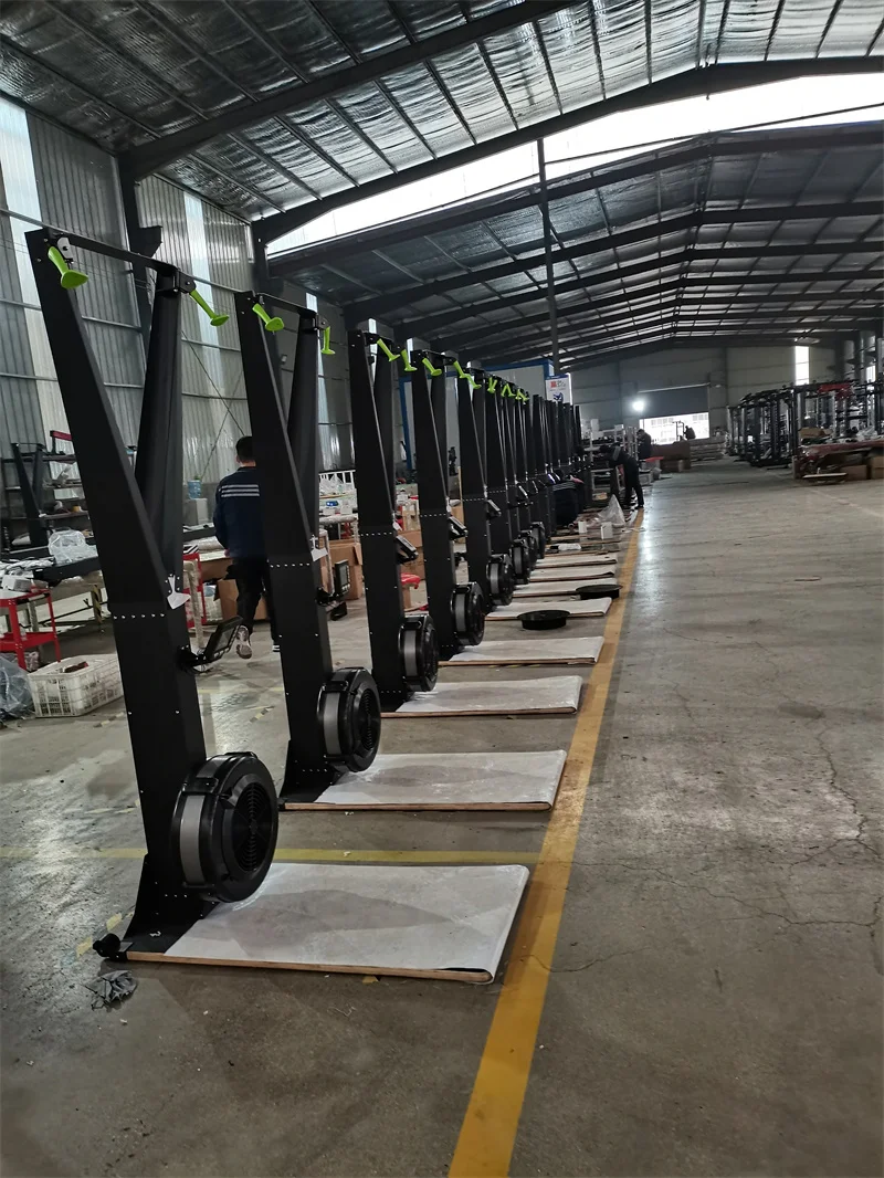 Steel Frame Ski Trainer Indoor Commercial Ski Exercise Equipment