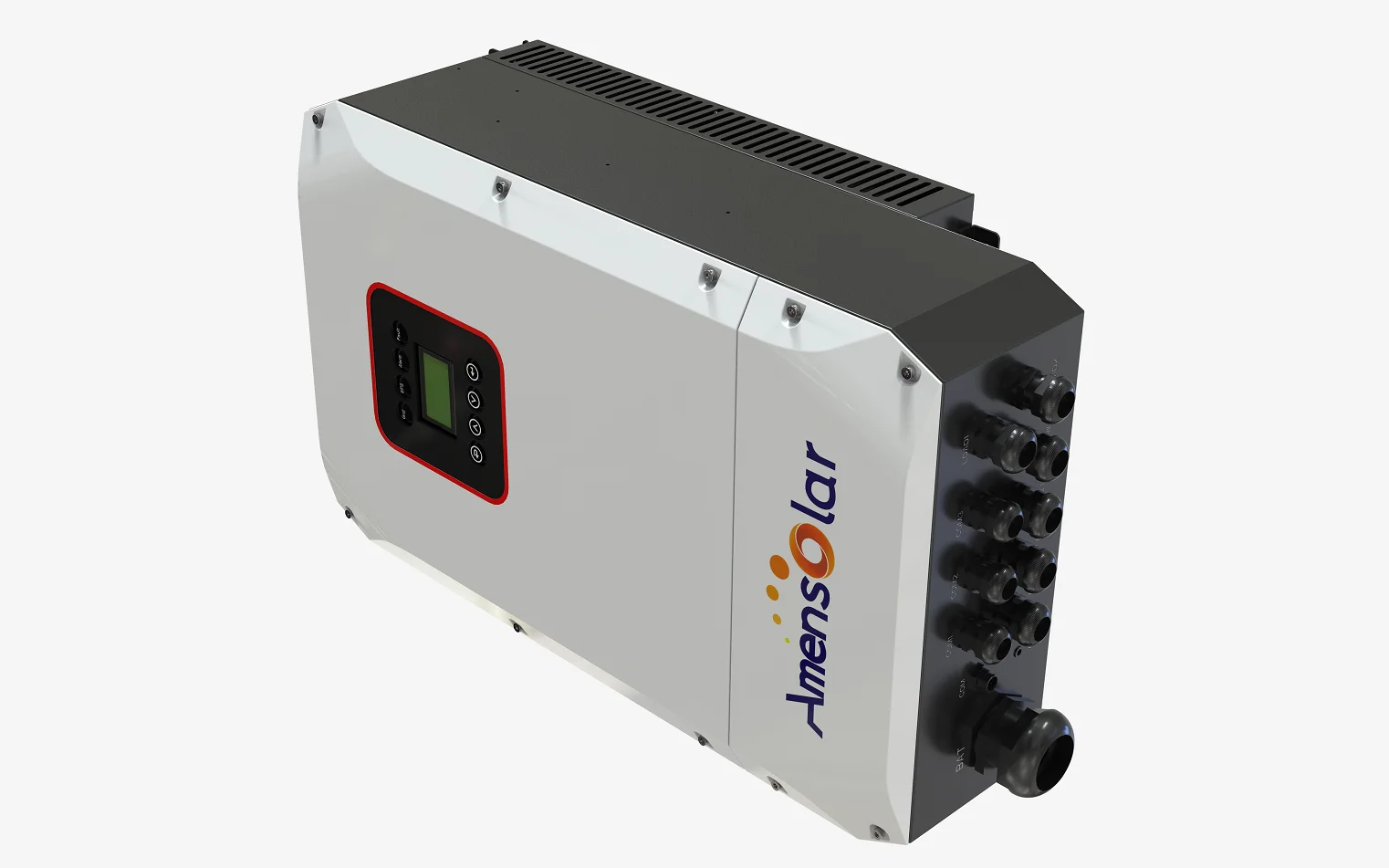 Amensolar Ready Stock 10KW 110V Split Phase Solar Hybrid Inverter Grid Tie System 51.2V   Energy Power Storage