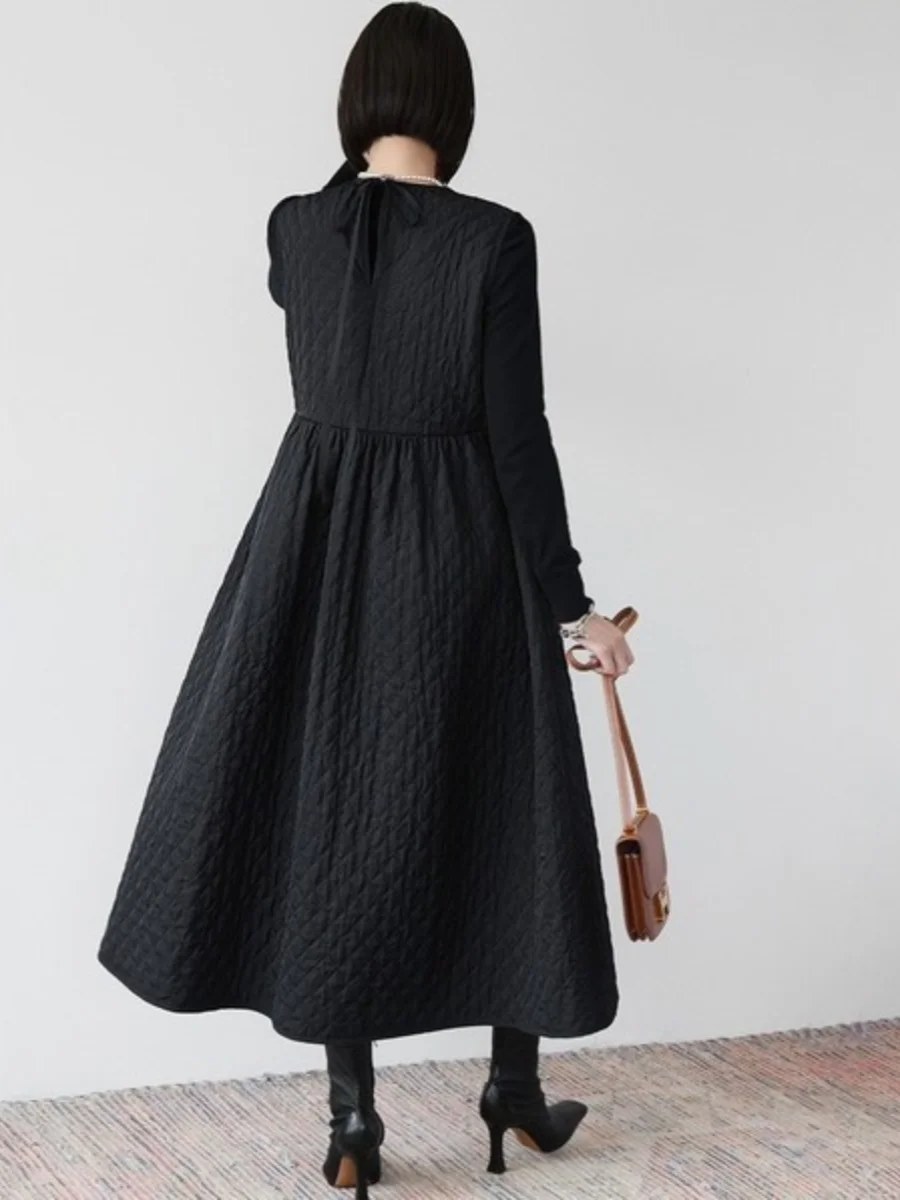 Japonês sle primavera outono spela ba gravata diamante id padrão algodão colete longo dr formal dr camada base dr