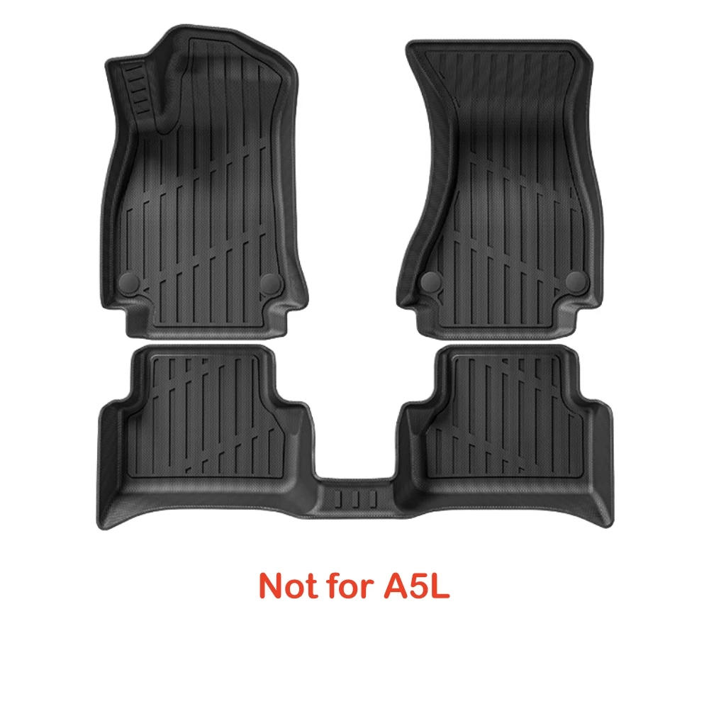 Für Audi A5 2024 2025 (nicht für A5L) TPE-Fußmatten, Kofferraummatte, 3D-Laderaumauskleidung, Bodenteppiche, wasserdicht, Allwetter-Bodenauskleidung, LHD – Detail 7