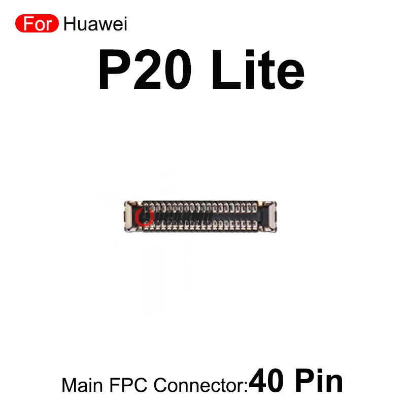 40 Pins LCD Connector Main Board Connector MotherBoard Flex Connector For Huawei P20 Lite P30 Pro Repair Parts