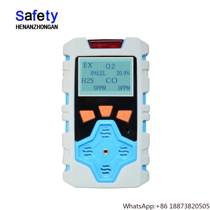 

multi gas detector methane 0-100%lel,0-100ppm hydrogen sulfide,oxygen 3 in 1gas detector