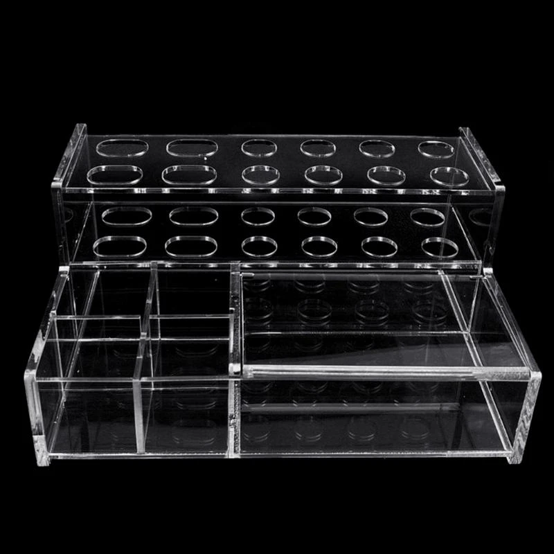 JU64 Dental Resin Composite Applicator Dispenser Holder for Composite Syringes Accessories Resin Placement Rack