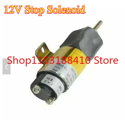

12V Stop Solenoid 1751-12E2U1B1 Fuel Shutoff Solenoid Valve For cummins Engine SA-4984-12