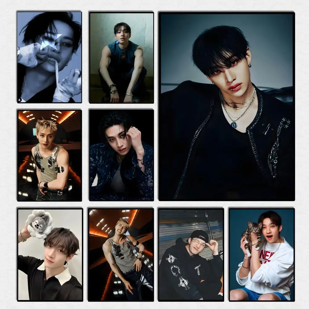 Rapper B-Bang Chan Poster High Quality Wall Art For Home Office Bedroom Living Room Hallway Bar Perfect Gift Idea