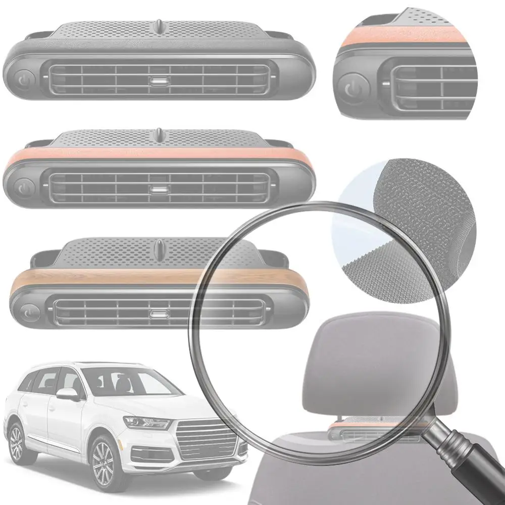 

Backseat Cooling Fan Vehicle Rear Headrest Fans Three Wind Speeds Cooling Air Fan Portable Fan for Sedan SUV RV Truck