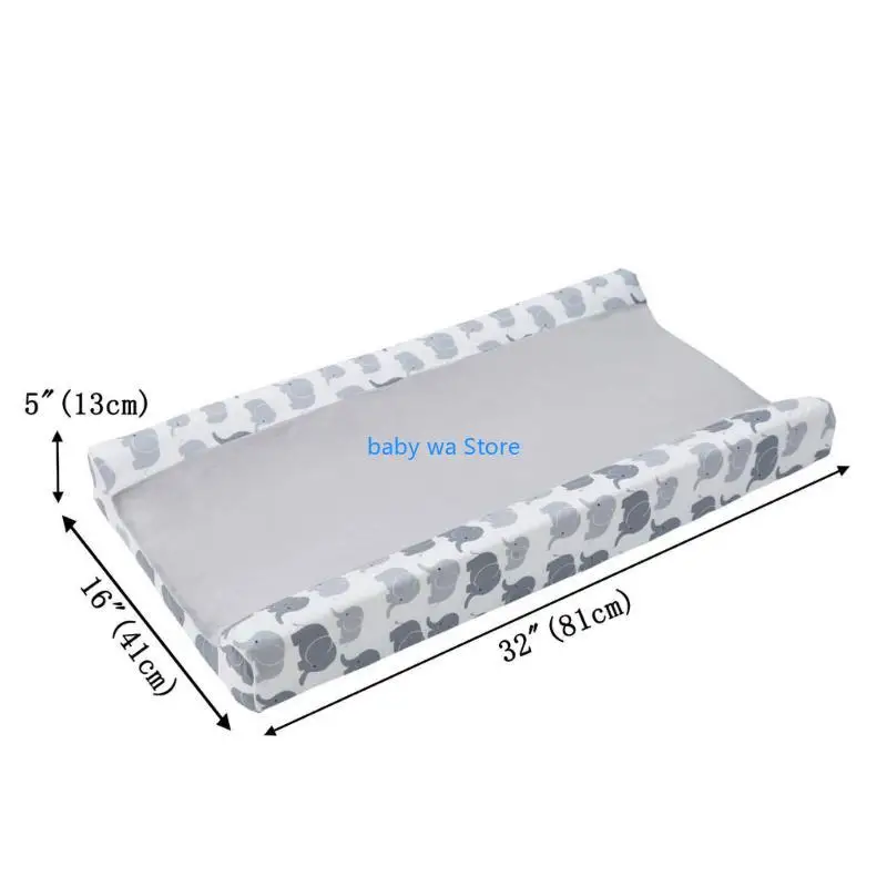 غطاء طاولة تغيير الحفاضات للرضع قابل للتنفس للفتيات الصغيرات 4XBD #6