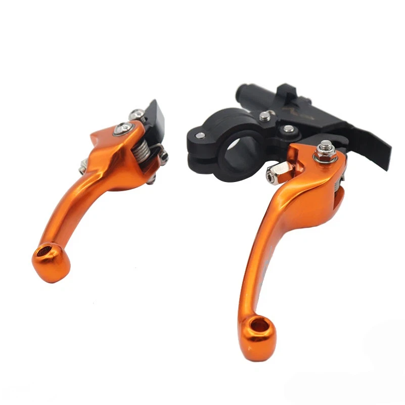 Motocross Folding Clutch Brake Lever Set For KTM Honda Kawasaki Yamaha XR50 Pit Dirt Bike ATV Quad Off-Road Parts